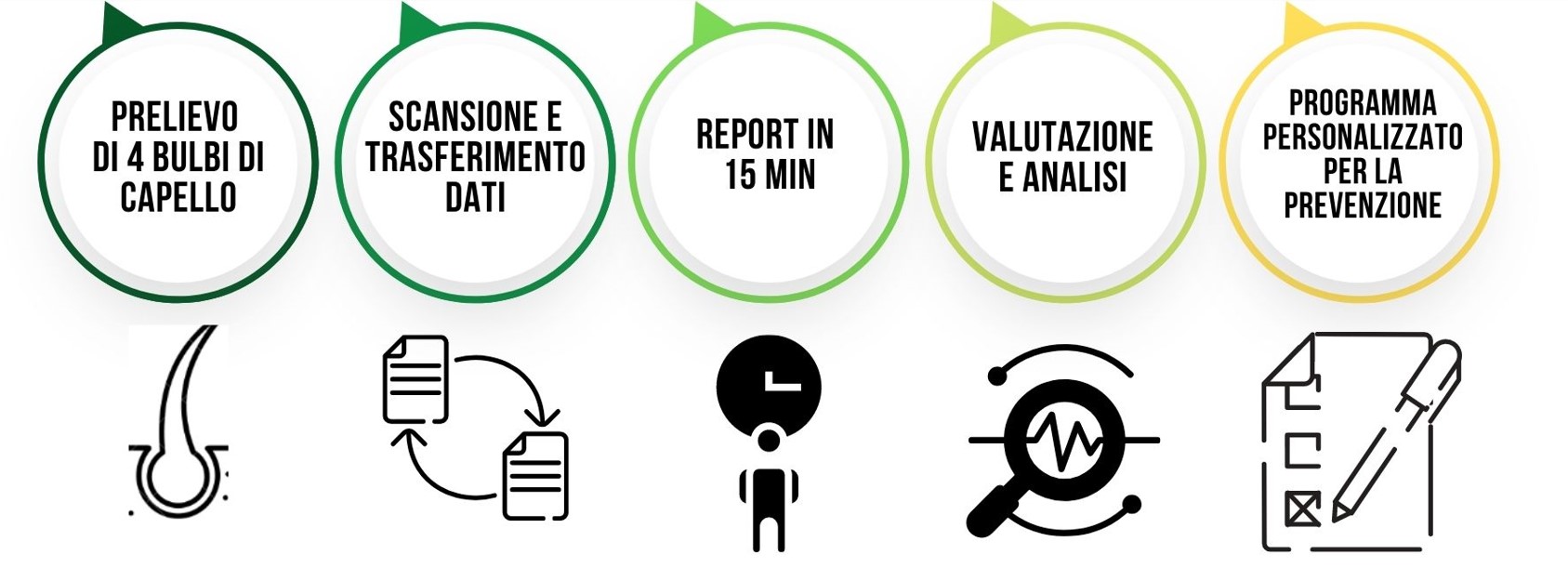Fasi del Test Epigenetico S-Drive